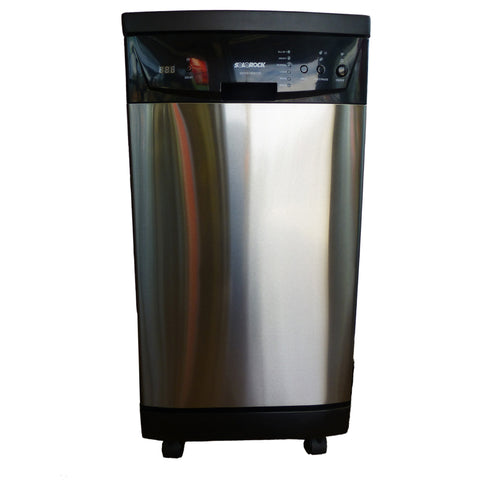 SOLOROCK 18" Portable Dishwasher (Deluxe Stainless Steel)